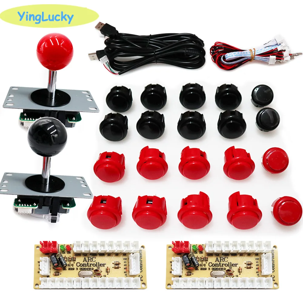 Arcade Game Cabinet - Arcade 2-Spieler Null Verzögerung Kit Mando