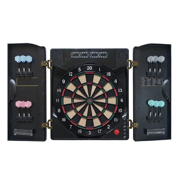 Electronic Dartboard Cabinet - Z Indoor-Spiel geformte Schrank-Dartscheibe elektronische Dartscheibe