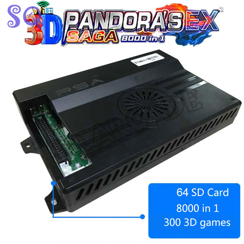 Arcade Game Cabinet - Arcade Pandora Saga Box Ex2 8000