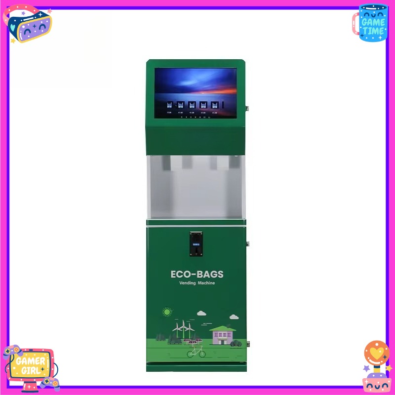 Vending Machine Qr Code - Maßgefertigter Intelligenter Plastiktüten-Recycling- und Verkaufsautomat Akzeptiert