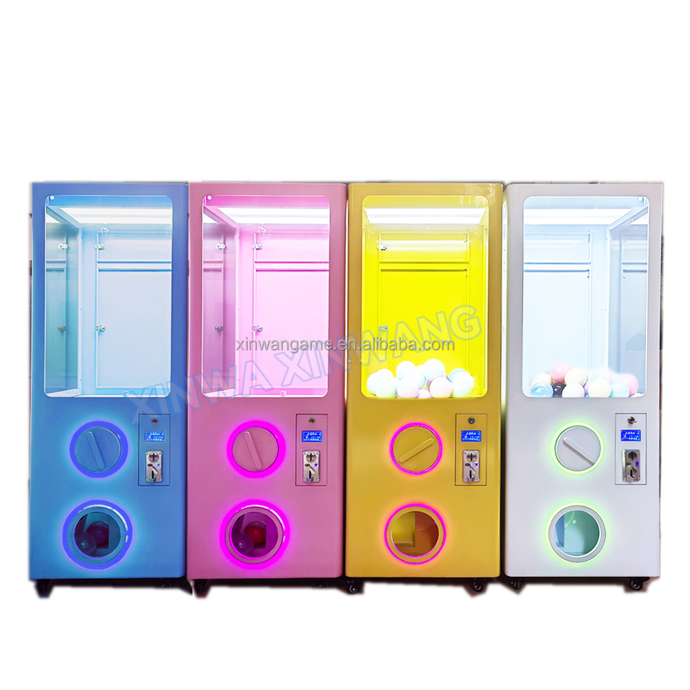 Prize Capsule Toy Machine - Mini-Spielzeugkapselautomat: Münzbetriebener Arcade-Gewinnspielautomat, Gachapon-Maschine, Kindergeschenk, Münzschieber-Puppenautomat