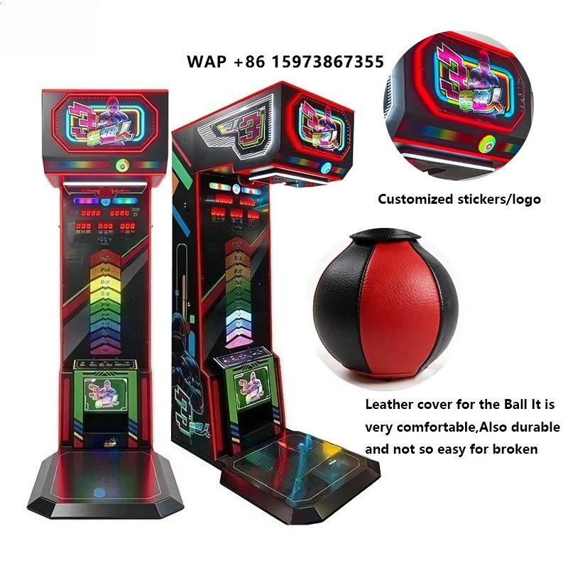 Arcade Games & Vending Llc Photos - Boxsimulator-Maschine Elektronischer Box-Champion Big Punch Kickbox-Spiel