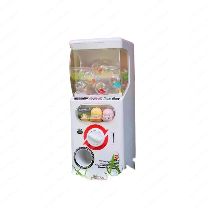 Prize Capsule Toy Machine - Neue münzbetriebene Gashapon-Maschine, Kinderspielzeug mit Süßigkeiten-