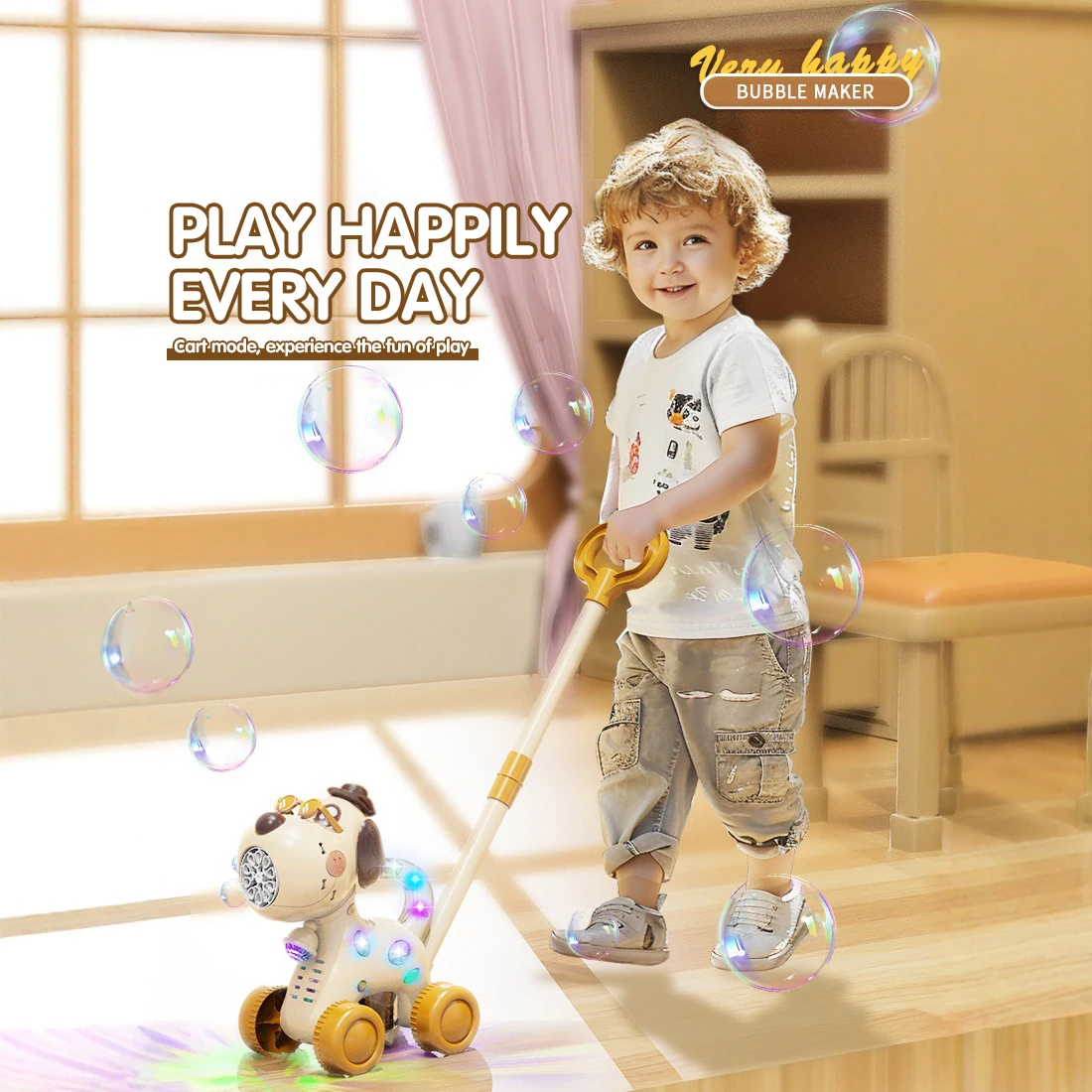 Bubble Gum Machine - Hund Bubble Walker Spielzeug Outdoor Automatische