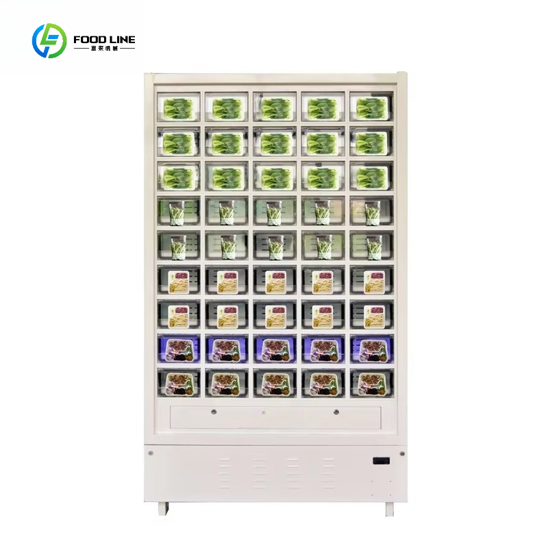 Vending Machine Qr Code - Frischlebensmittel-, Sandwich-, Obst- und Eier-Verkaufsautomat, kommerzieller