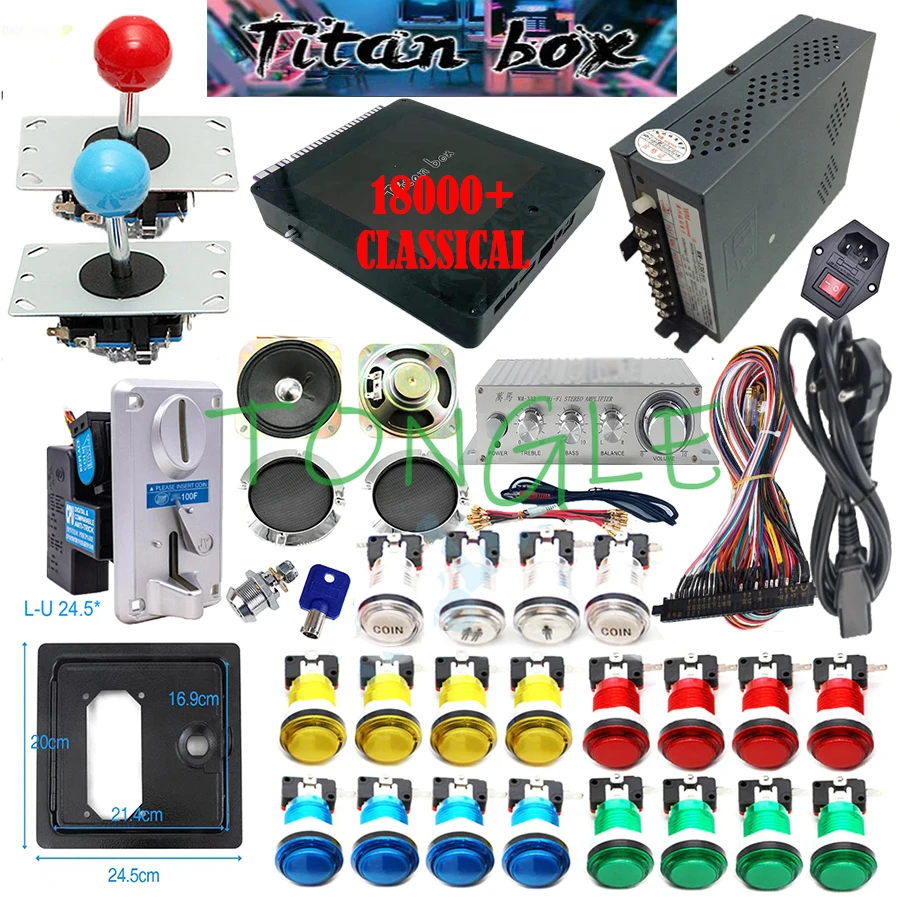Arcade Game Cabinet - 2 Spieler Titan Box 18000+ in