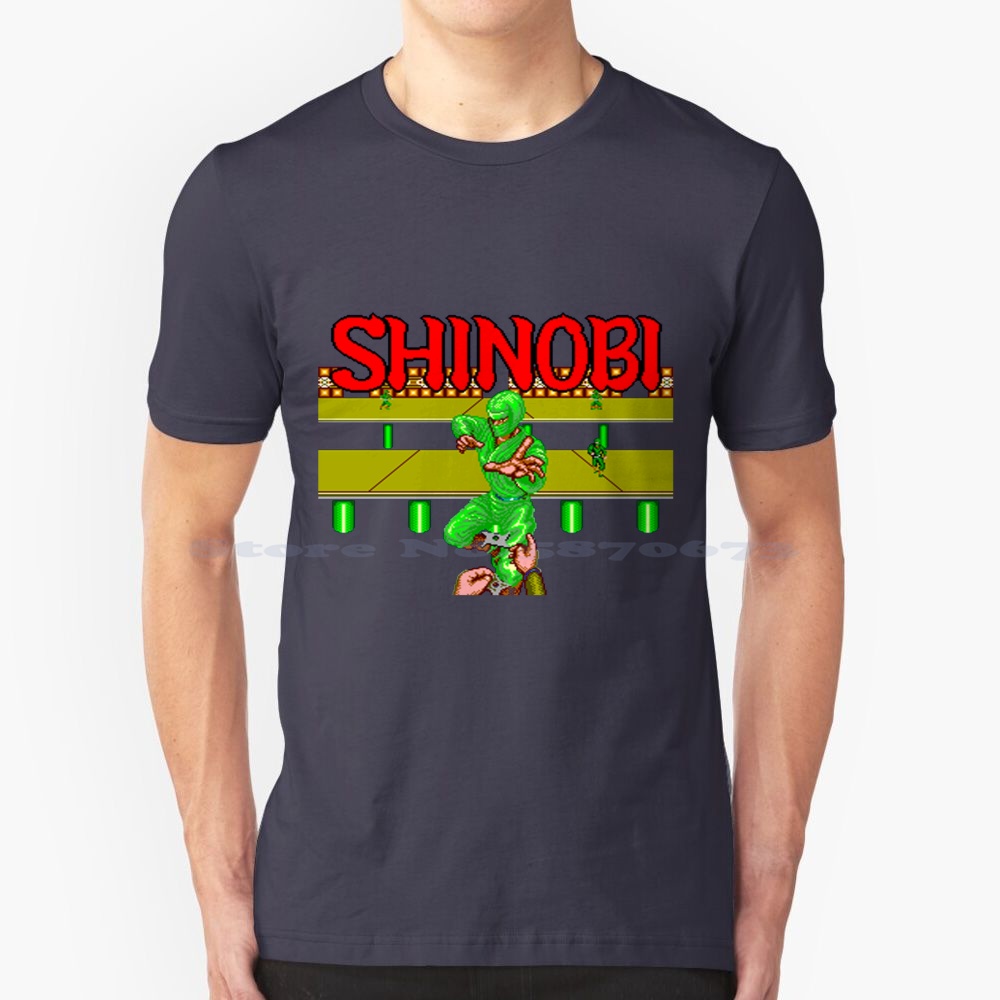 Arcade No - Shinobi T-Shirt Baumwolle T-Shirt Shinobi Master
