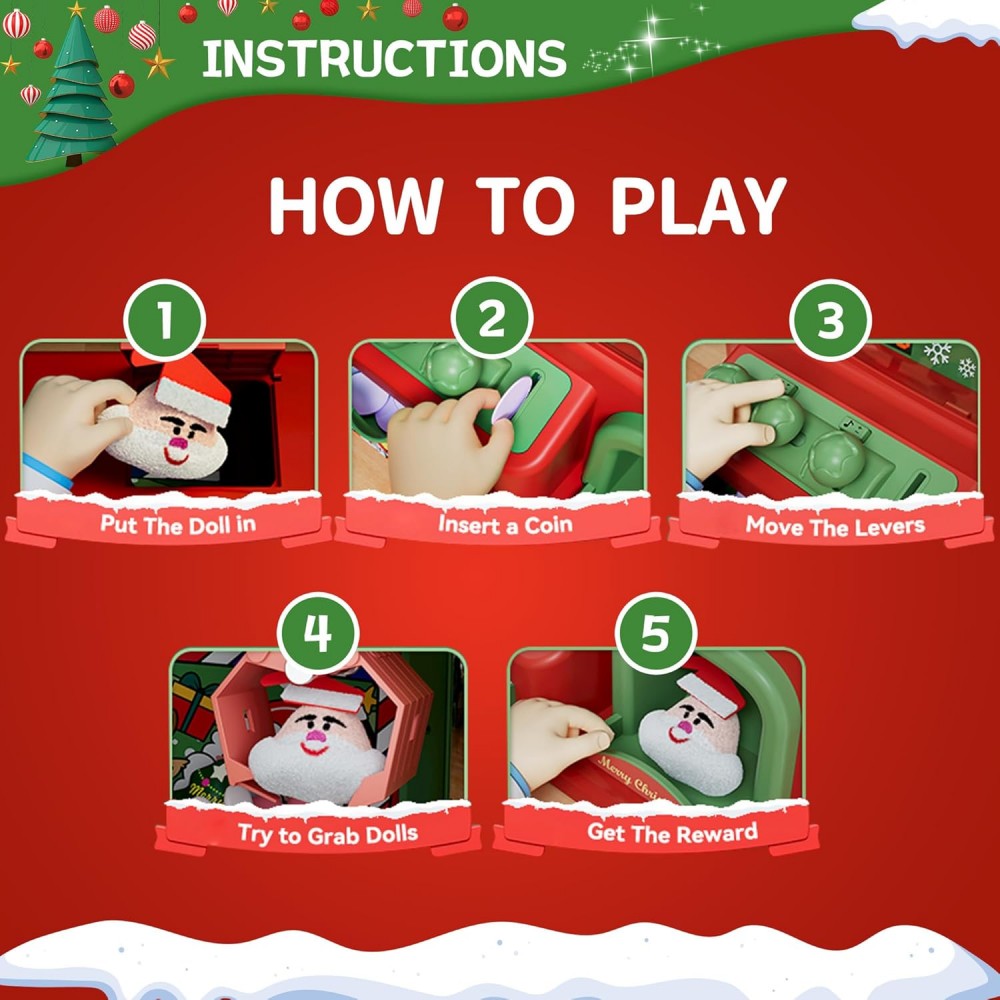 Weihnachts klauen maschine für – Vending Game Bewertung und Preis