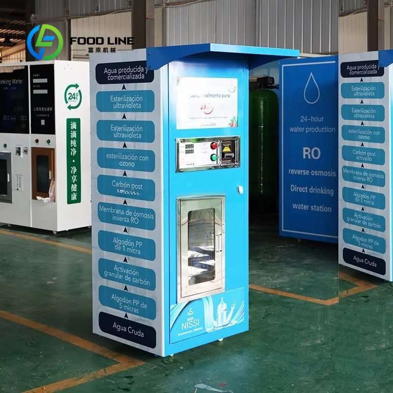 Reinwasserautomat mit QR-Code, – Vending Machine Qr Code Bewertung und Preis
