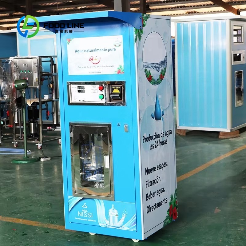 Reinwasserautomat mit QR-Code, – Vending Machine Qr Code Bewertung und Preis