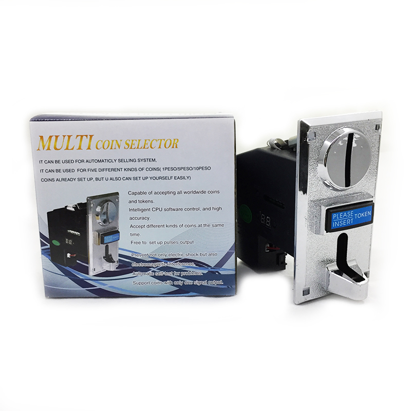 Multi-Münzprüfer, elektronisch – Arcade Ticket Machine Bewertung und Preis