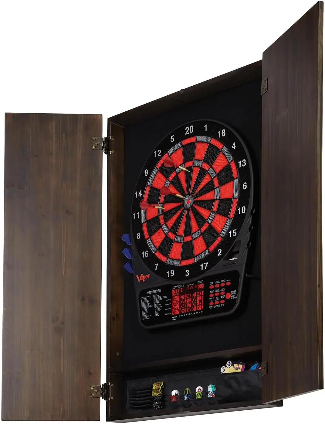 Bestseller Viper Metropolitan  – Electronic Dartboard Cabinet Bewertung und Preis