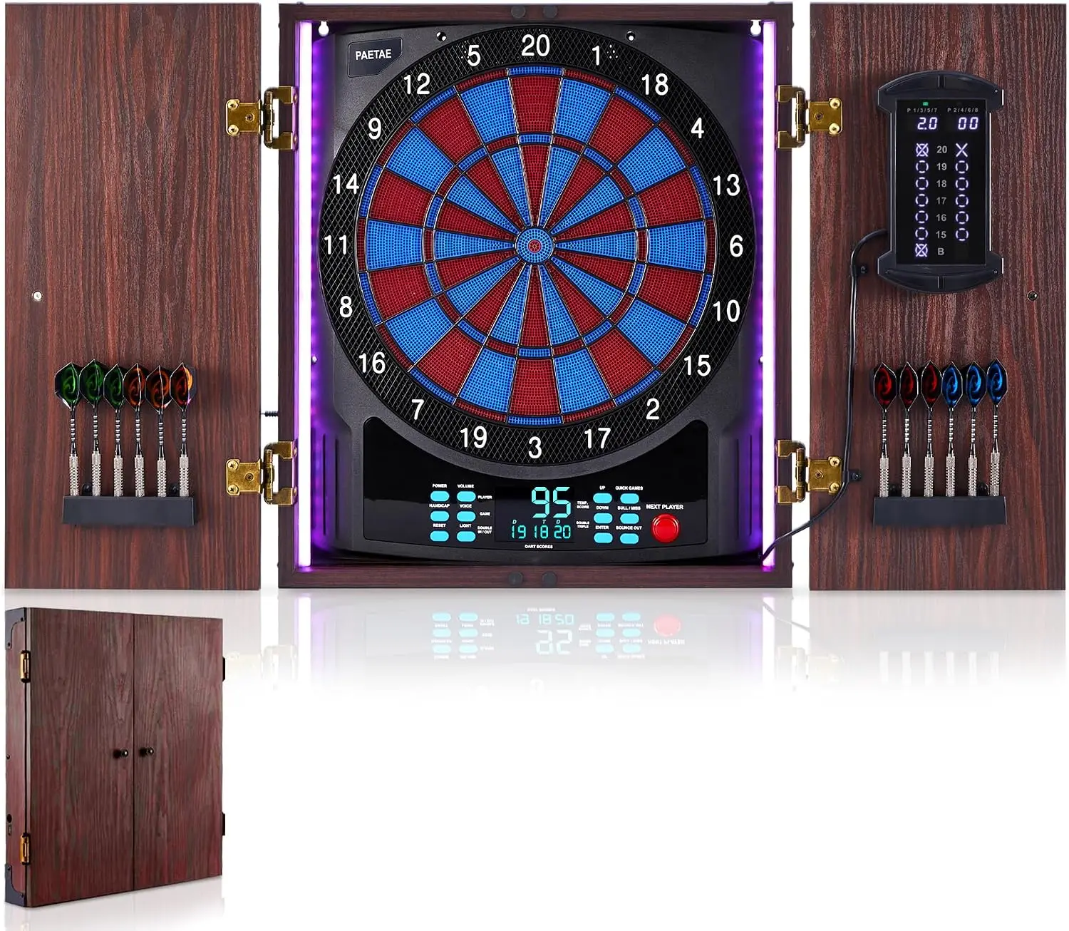 Elektronischer Dartboard-Schra – Electronic Dartboard Cabinet Bewertung und Preis