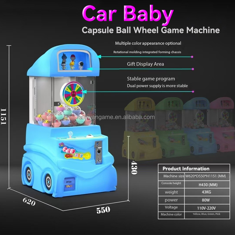 Kinder-Mini-Arcade-Münzautomat – Prize Capsule Toy Machine Bewertung und Preis