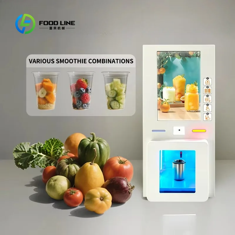 Maßgefertigter 24-Stunden-Smoo – Vending Machine Qr Code Bewertung und Preis