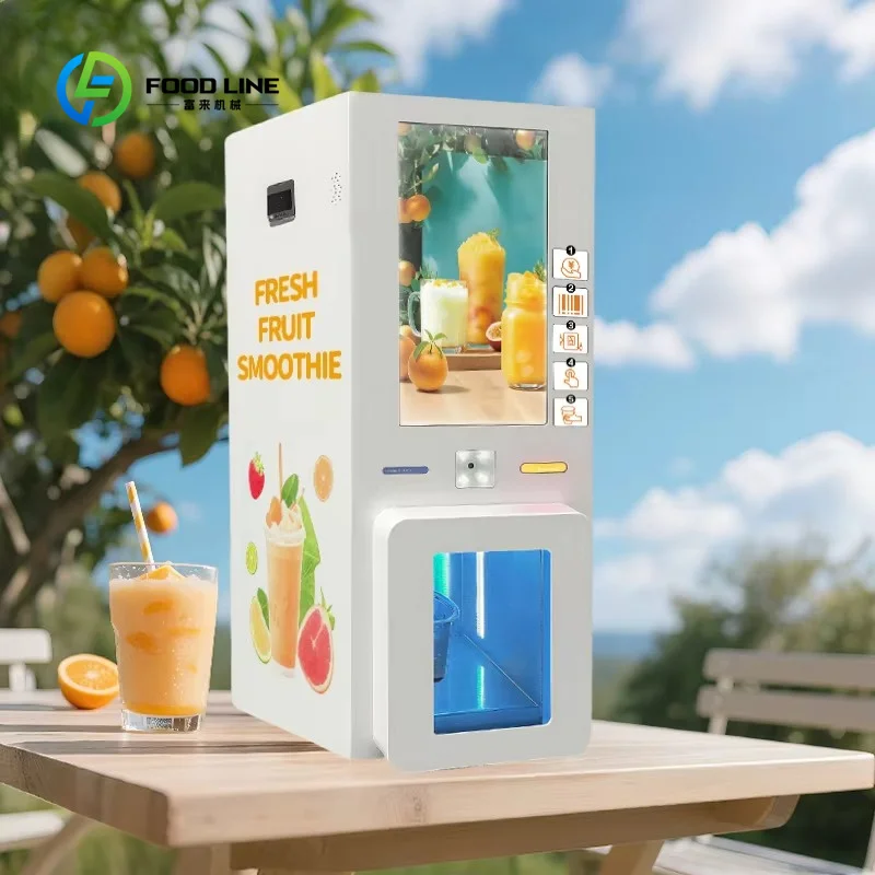 Maßgefertigter 24-Stunden-Smoo – Vending Machine Qr Code Bewertung und Preis