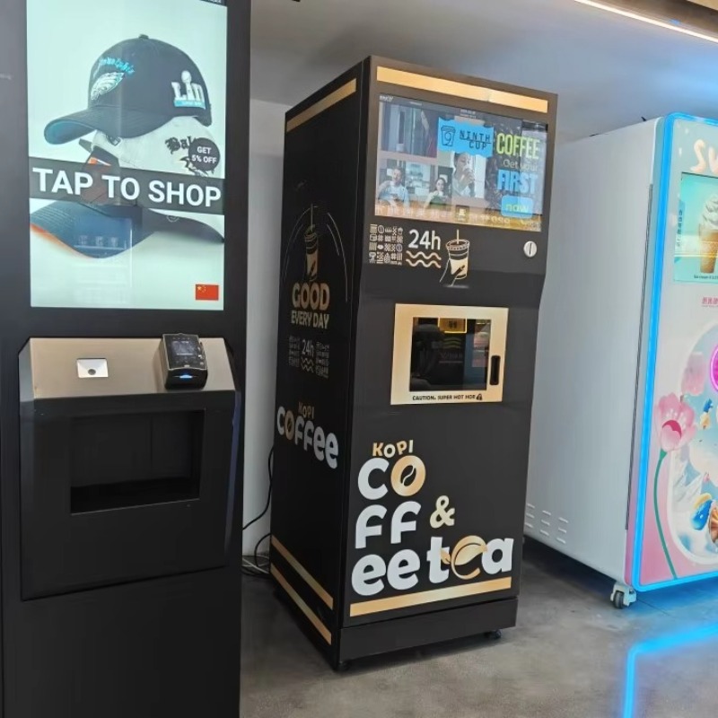 Vollautomatischer kleiner Kaff – Vending Machine Qr Code Bewertung und Preis