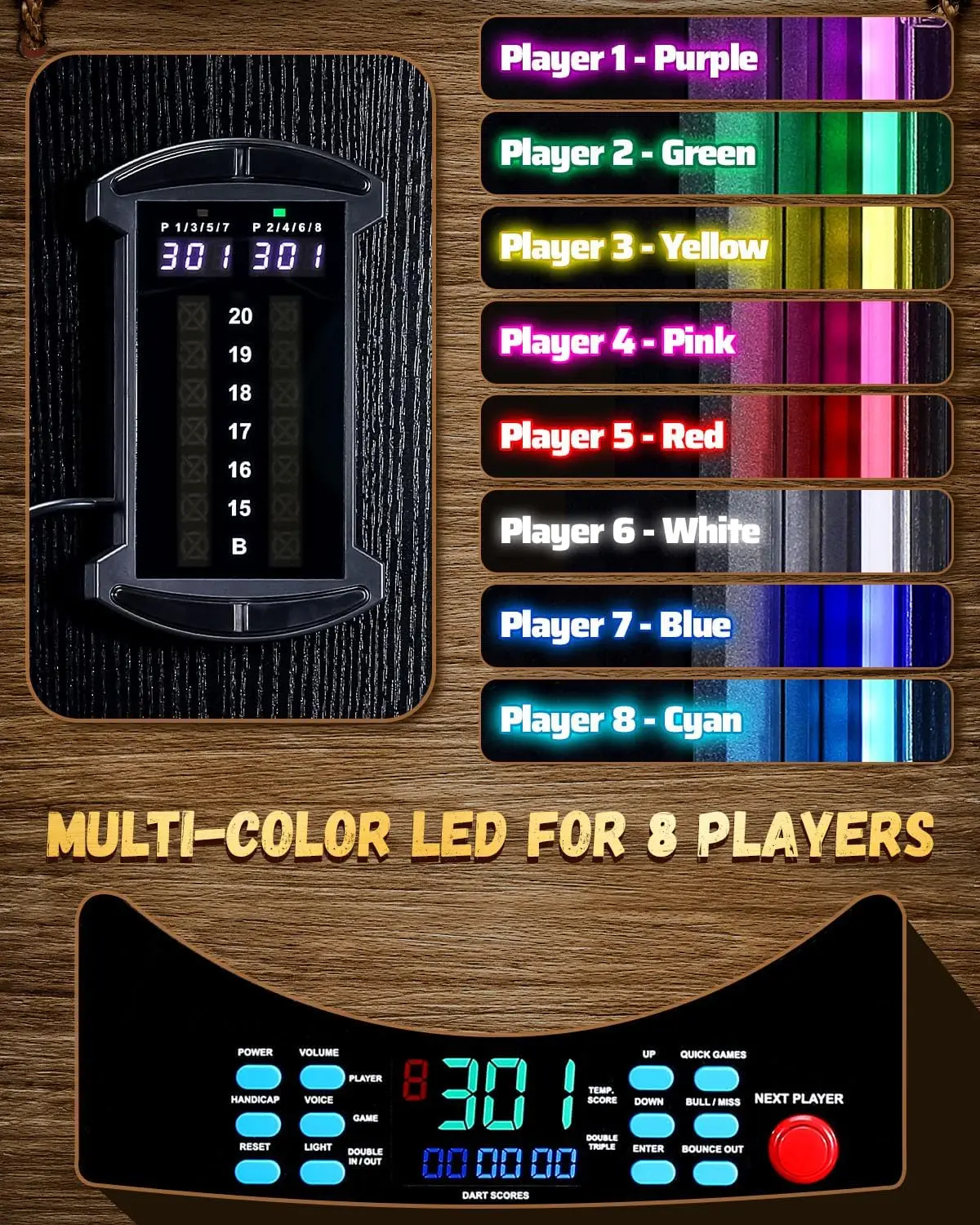 Elektronische Dartscheibe, Ele – Electronic Dartboard Cabinet Bewertung und Preis