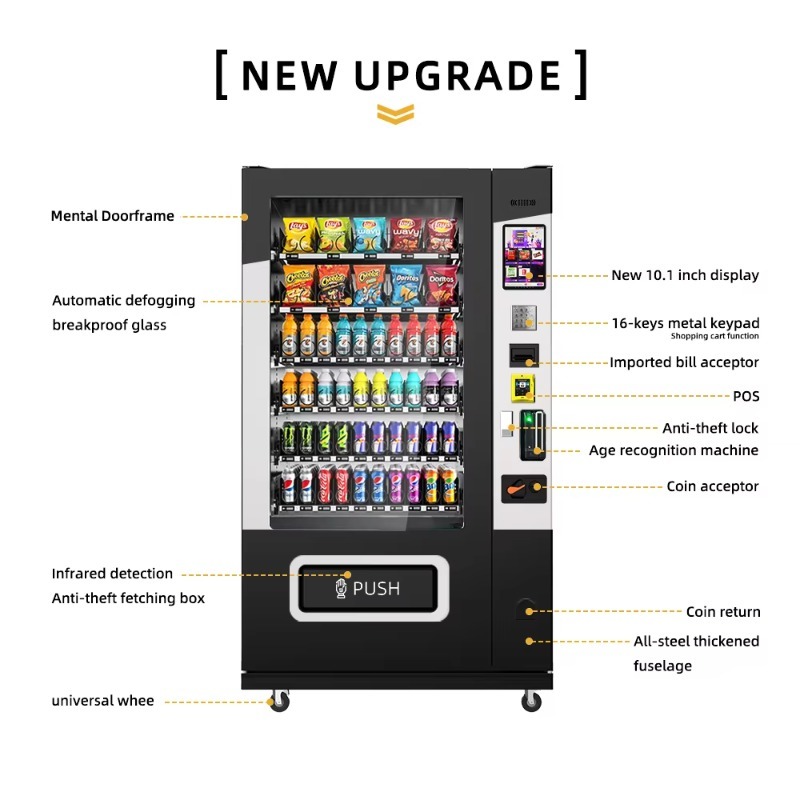 Verkaufsautomat für Snacks und – Vending Machine Qr Code Bewertung und Preis
