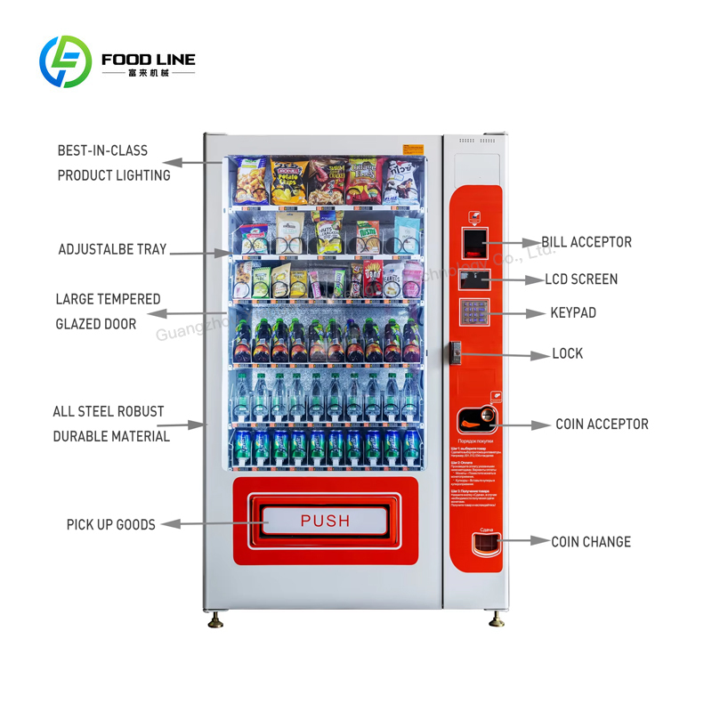 FL Maßgefertigter Selbstbedien – Vending Machine Qr Code Bewertung und Preis