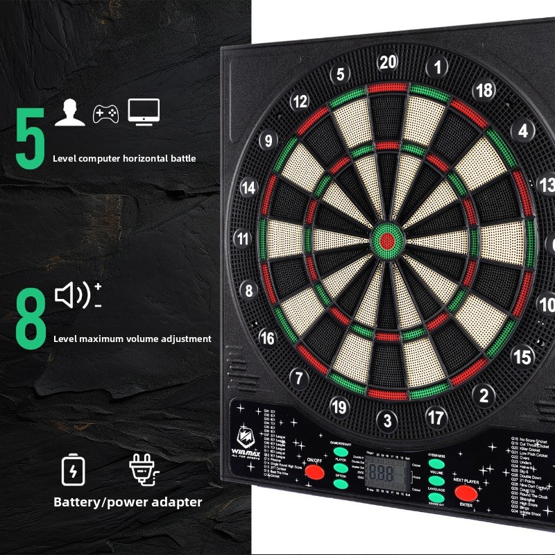 Elektronische Dartscheibe, LED – Electronic Dartboard Cabinet Bewertung und Preis