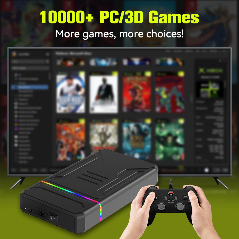 JMachen Launchbox 3 TB Gaming  – Arcade X Bewertung und Preis