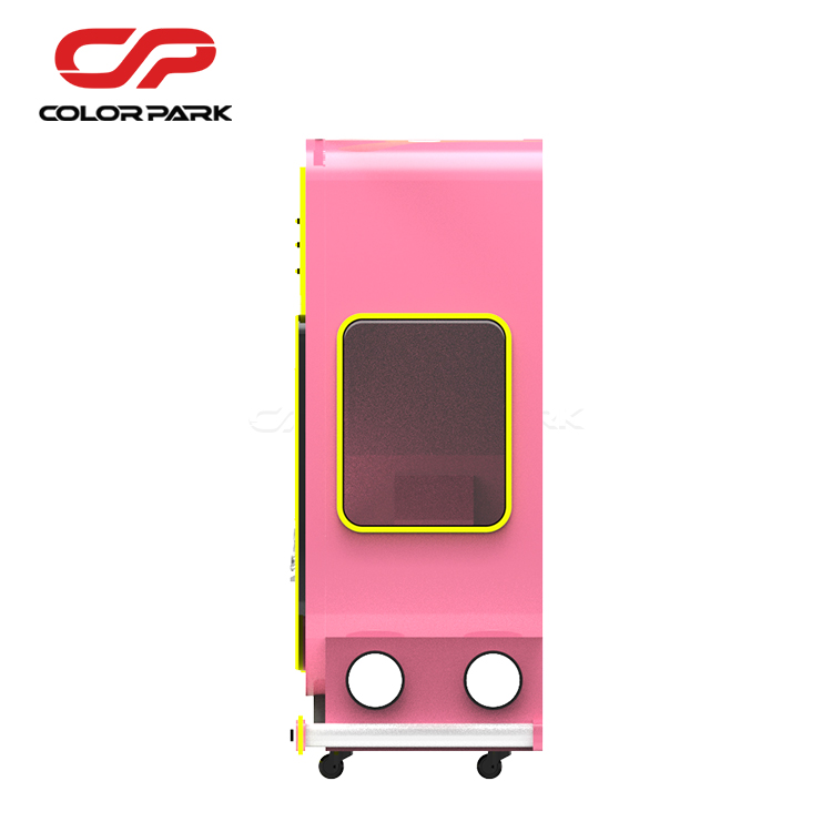 Bunter Automatischer Zuckerwat – Bill Acceptor Vending Bewertung und Preis