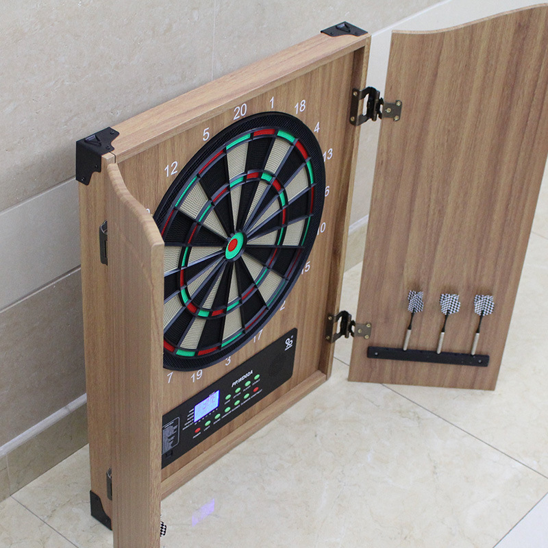 Luxuriöser elektronischer Dart – Electronic Dartboard Cabinet Bewertung und Preis