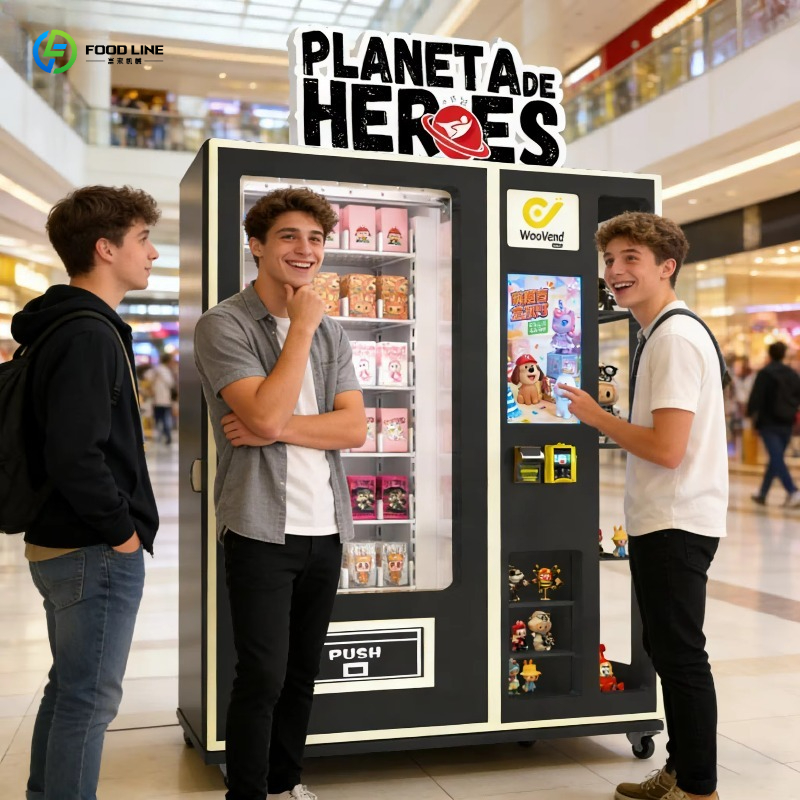 Kosmetik-Verkaufsautomat mit W – Bill Acceptor Vending Bewertung und Preis