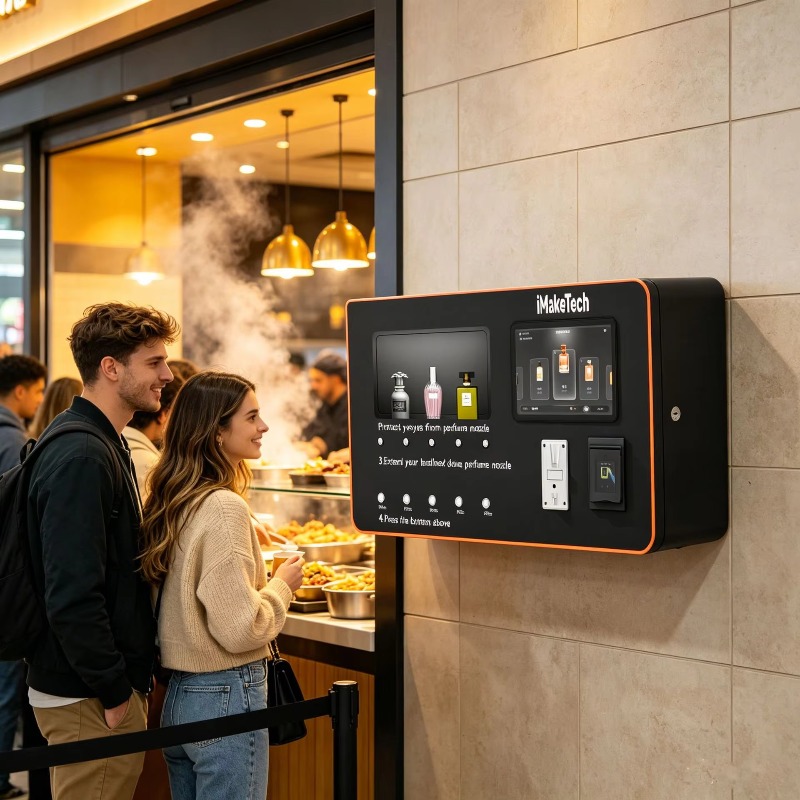 Selbstbedienungs-Parfümspray-A – Vending Machine Qr Code Bewertung und Preis