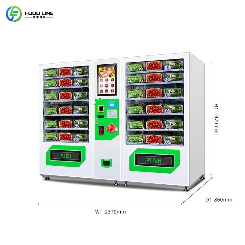 Frischlebensmittel-, Sandwich- – Vending Machine Qr Code Bewertung und Preis