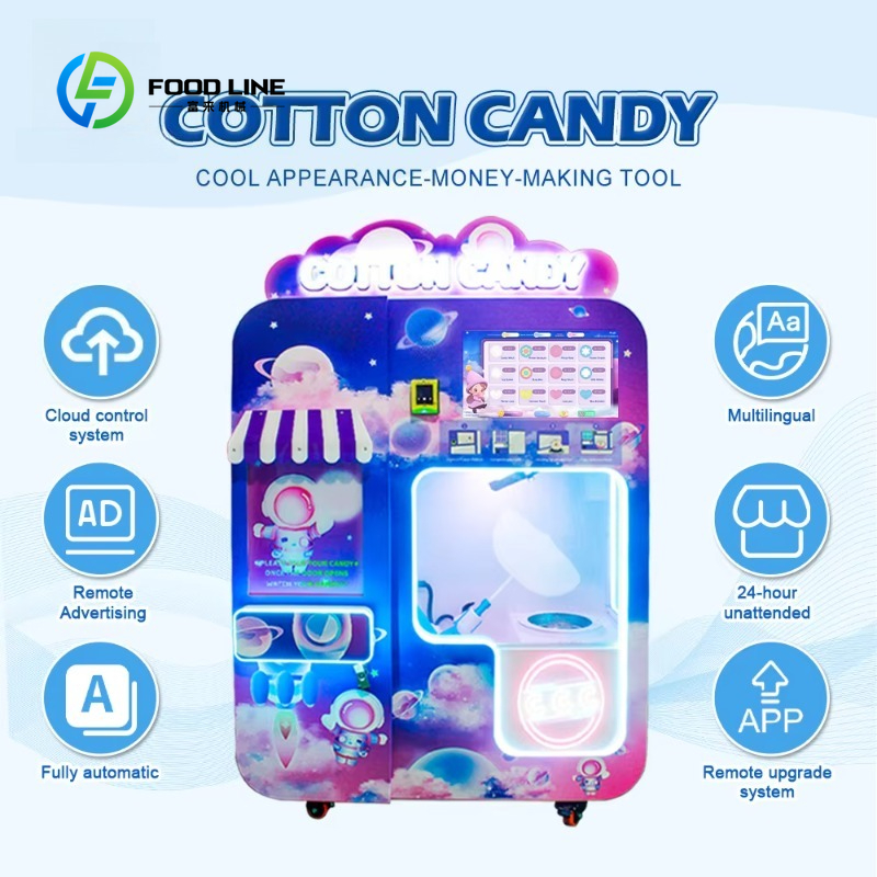 Maßgeschneiderter Zuckerwatten – Bill Acceptor Vending Bewertung und Preis