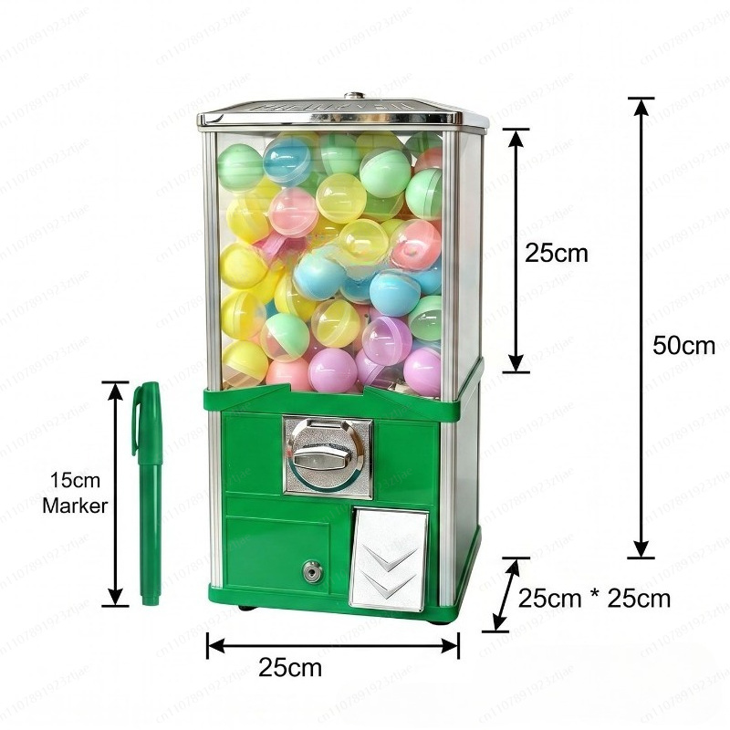 Quadratischer Tisch-Gashapon-A – Prize Capsule Toy Machine Bewertung und Preis
